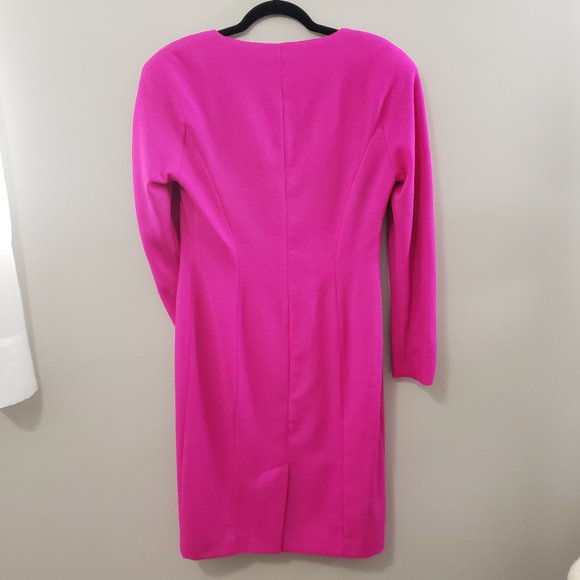 Vintage Pink Midi Dress - Picture 3 of 9